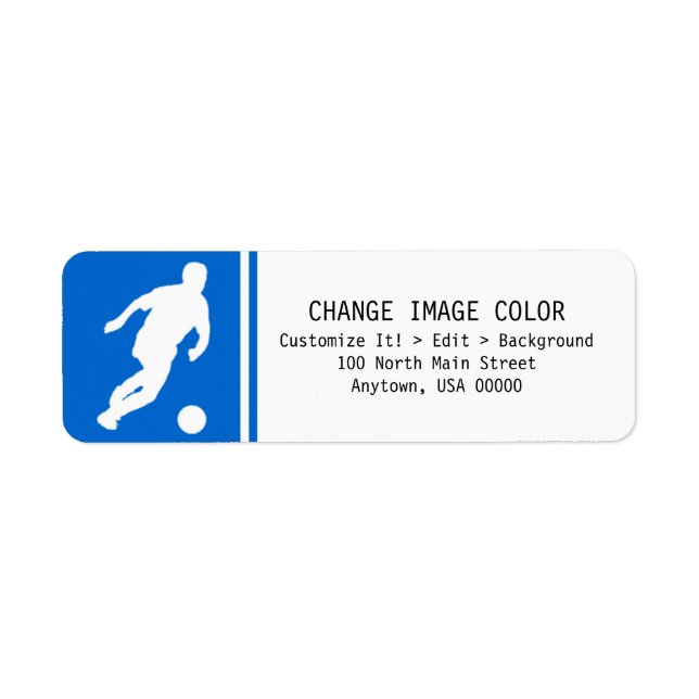 Soccer - Return Address Label (Front)