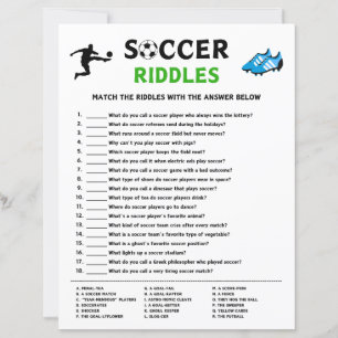 Soccer Riddles Game