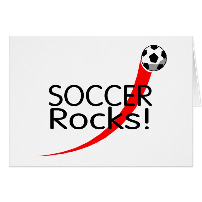 Soccer Rocks (Front Horizontal)