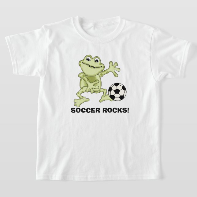SOCCER ROCKS! T-Shirt (Laydown)