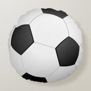SOCCER ROUND funny PILLOW