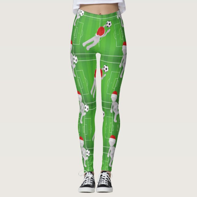 soccer santa leggings (Front)