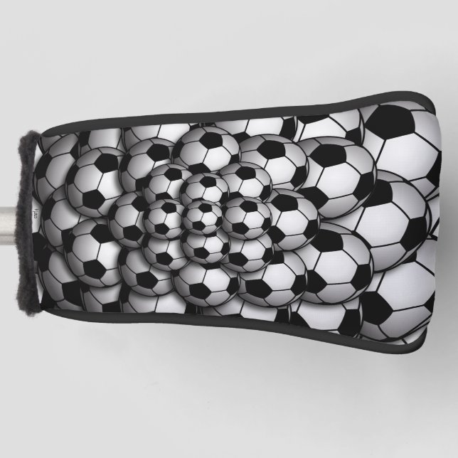 Soccer Season Golf Head Cover (Front)