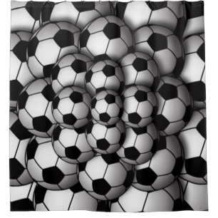 Soccer Season Shower Curtain