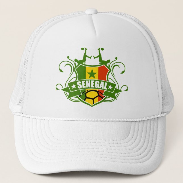 soccer_SENEGAL Trucker Hat (Front)