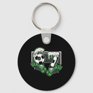 Soccer Six Seven 67 Keychain
