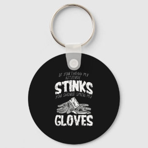 Soccer - Smell My Gloves Keychain