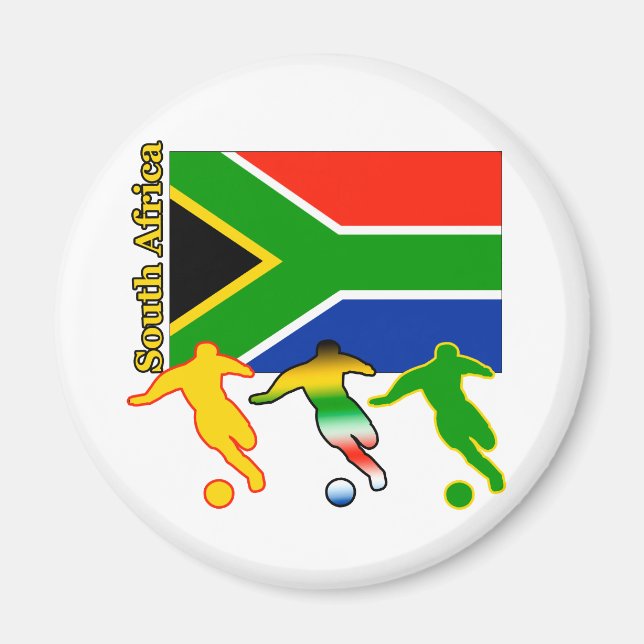 Soccer South Africa Magnet (Front)