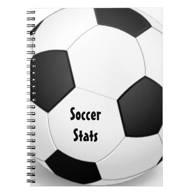 Soccer Spiral-Bound Notebook (Front)