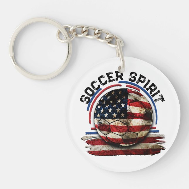 Soccer Spirit USA, Drapeau américain Soccer (Devant)