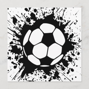 soccer splatz invitation