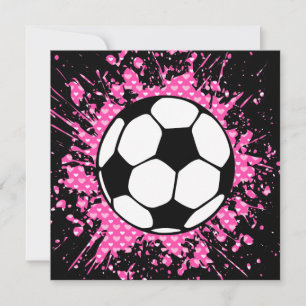 soccer splatz invitation