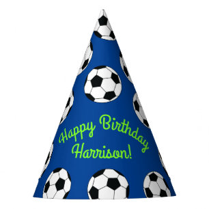 Soccer Sports Birthday Party Hat