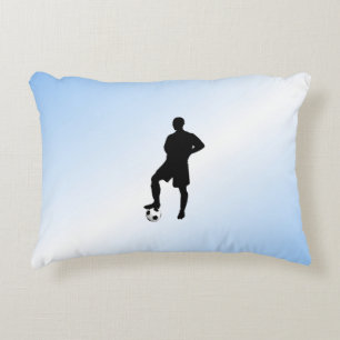 Soccer Sports Design Accent Pillow