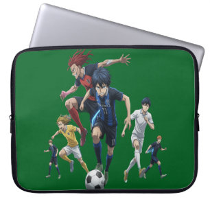 Soccer Squad Laptop Sleeve – Cartoon Action