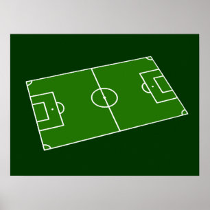 Soccer stadium poster