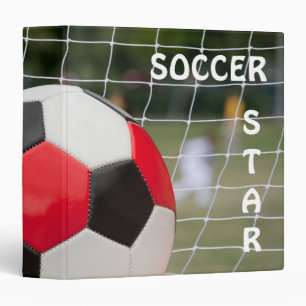 Soccer Star, Ball & Net, Binder