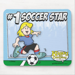 Soccer Star Mouse Pad