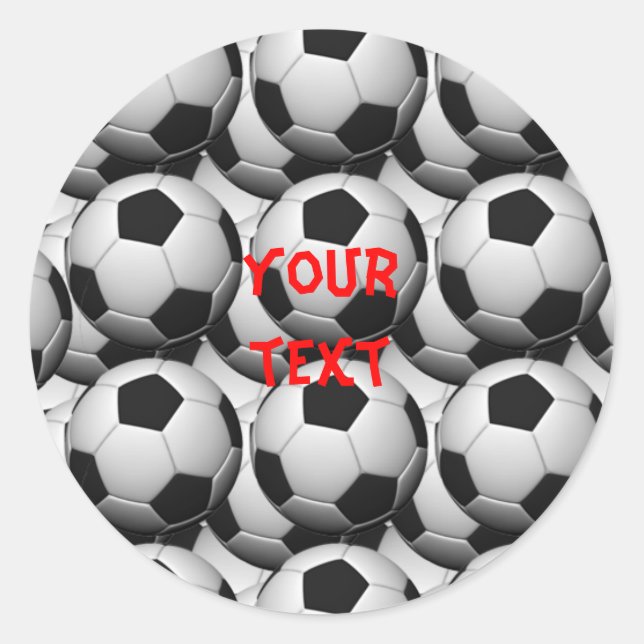 soccer sticker (Front)