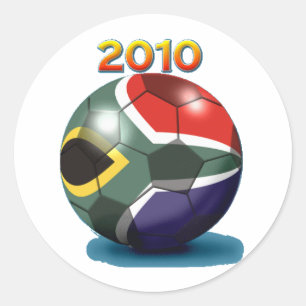 Soccer Team Gear Classic Round Sticker