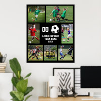 Soccer Team Name Photo Collage 
