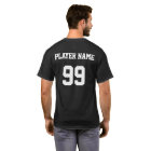 Soccer Team, Player & Jersey Number Men's T-shirt