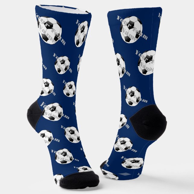 Soccer Team Spirit Socks HAMbyWG (Angled)