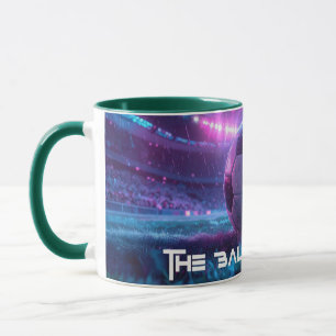 SOCCER - THE BALL IS ROUND - FOOTBALL MUG