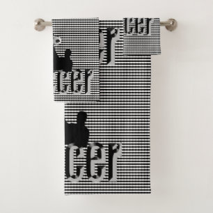 Soccer The Game, Bath Towels Set