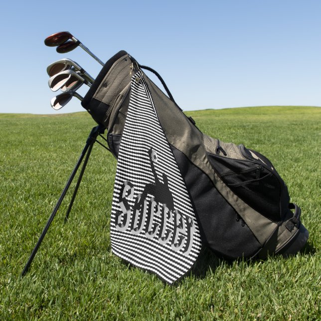 Soccer The Game, Golf Towel (Green)