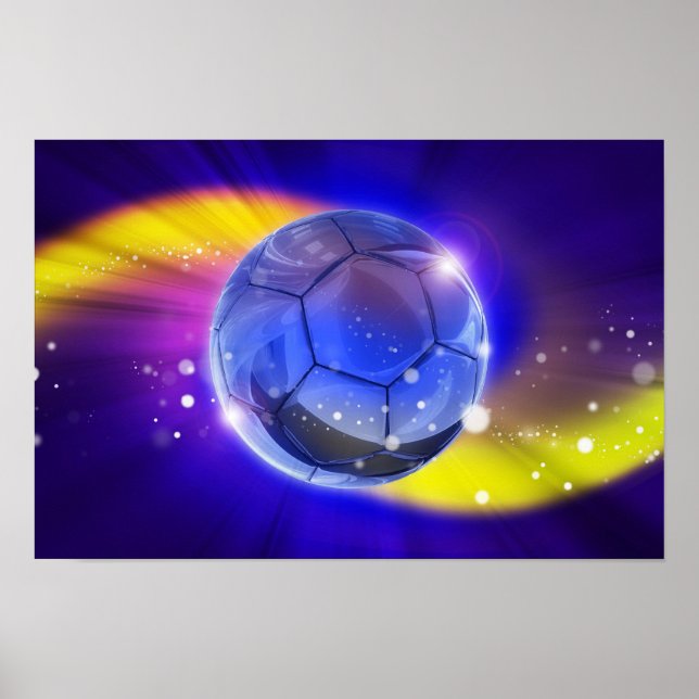 Soccer, the World's most popular sport Poster (Front)