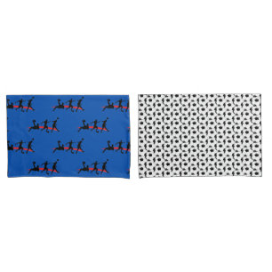 Soccer Theme Pillow Cases HAMbyWG