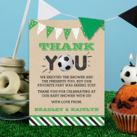Soccer Themed Co-ed Baby Shower