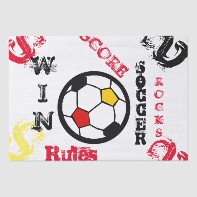 SOCCER TISSUE PAPER (Front)
