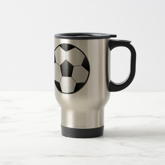 Soccer Travel Mug (Right)