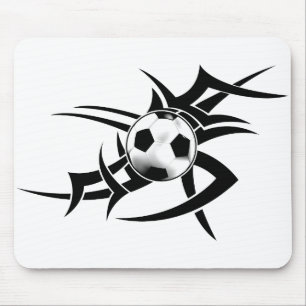 Soccer Tribal  Mousepad