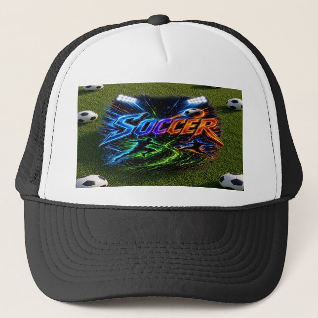 Soccer Trucker Hat (Front)