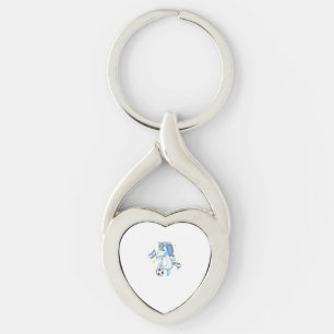 Soccer Unicorn Argentina Jersey Design Argentinian Keychain