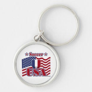Soccer USA Keychain
