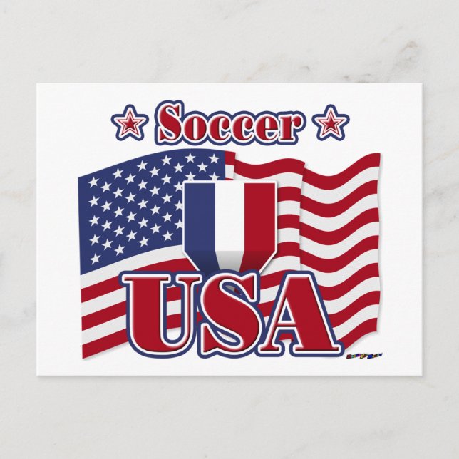Soccer USA Postcard (Front)