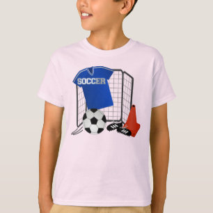 Soccer V-Neck T-Shirt