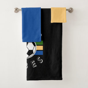 Soccer Vibes Bath Towel Set