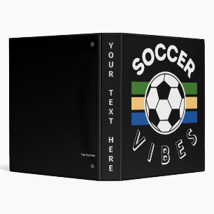 Soccer Vibes Binder