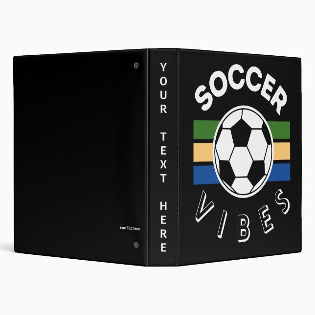 Soccer Vibes Binder (Background)