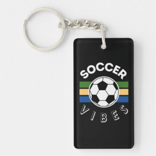 Soccer Vibes Keychain