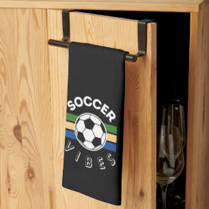 Soccer Vibes Kitchen Towel