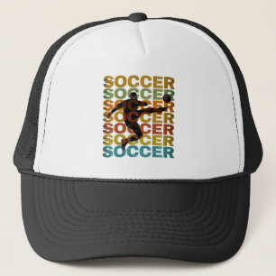 SOCCER VINTAGE TRUCKER HAT