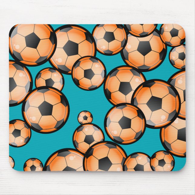 Soccer Wallpaper Mouse Pad (Front)