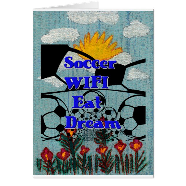 Soccer WIFI Mange Dream Répéter. (Devant)