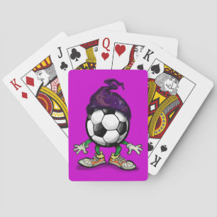 Soccer Wizard Playing Cards